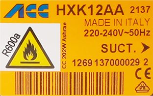 Compressor HXK12AA Z48 Bracket+e-PTC 00145191 00145191-5