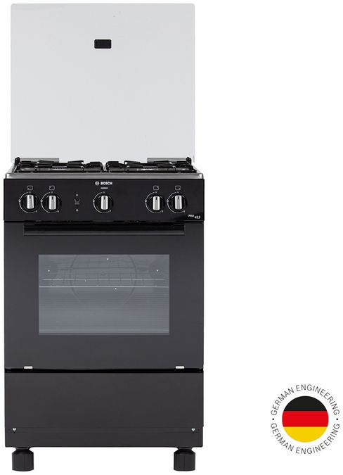 Serie 2 Cocina de gas de libre instalación PRO423 NG Negro HSG18N21SE HSG18N21SE-5