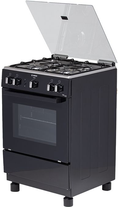 Serie 2 Cocina de gas de libre instalación PRO423 NG Negro HSG18N21SE HSG18N21SE-1