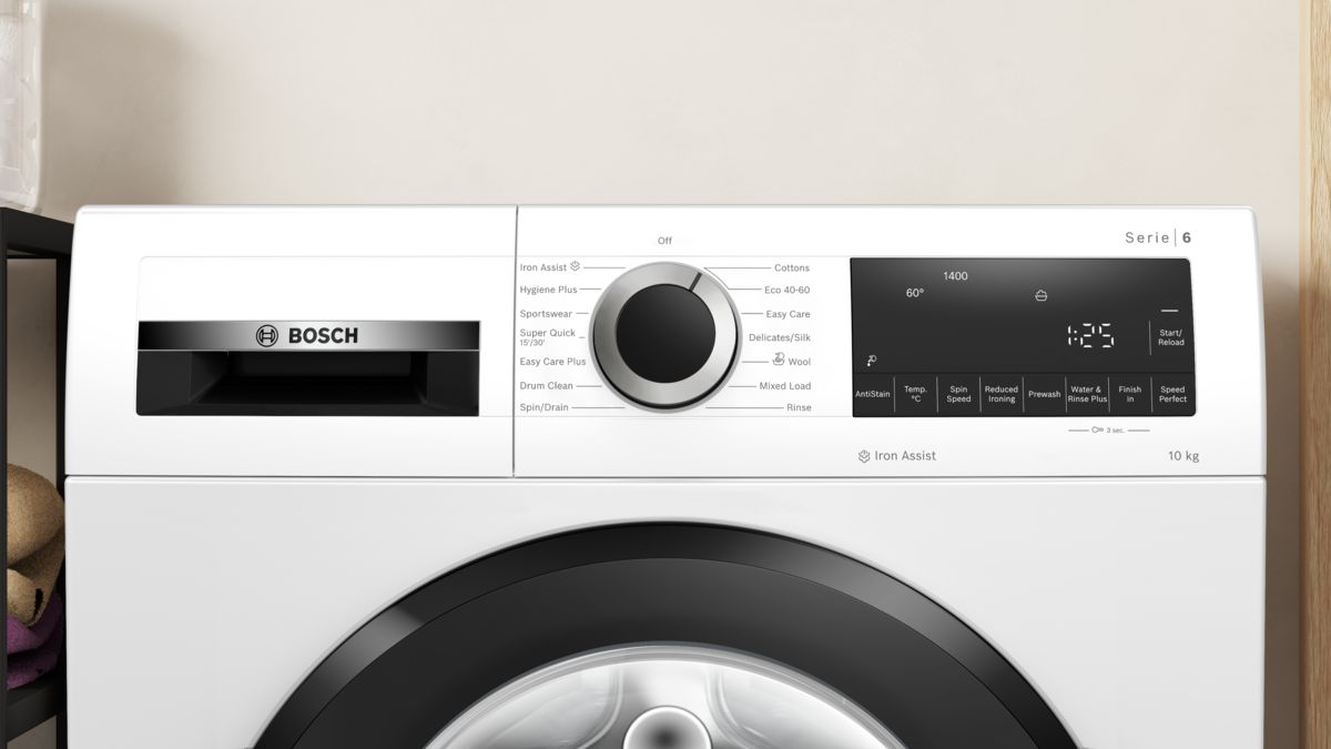 Series 6 Washing machine, front loader 10 kg 1400 rpm WGG254Z0GB WGG254Z0GB-2