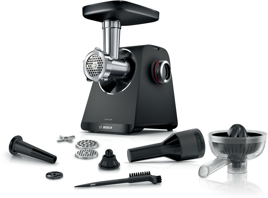 Serie 4 Köttkvarn MultiPower Series 4 1900 W Svart, svart MFWS430B MFWS430B-1