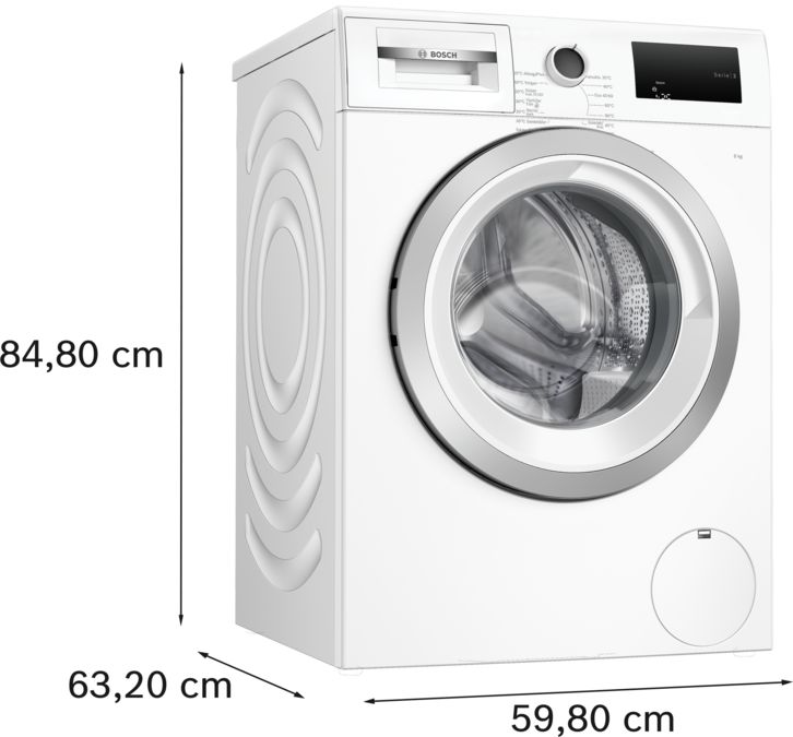 Serie 2 Çamaşır Makinesi 8 kg 1200 dev./dak. WAN24180TR WAN24180TR-5