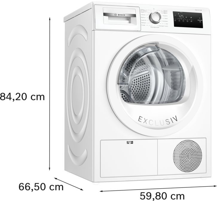Serie 4 Värmepumpstumlare 8 kg WTH85V6PSN WTH85V6PSN-6
