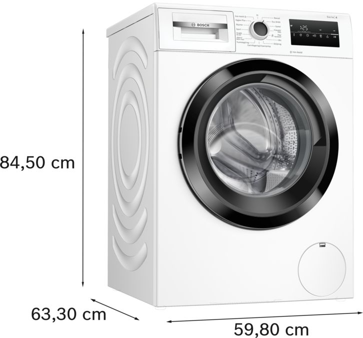 Serie 4 Tvättmaskin, frontmatad 9 kg 1400 v/min WAN2822ESN WAN2822ESN-5