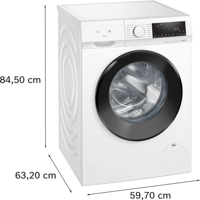 iQ500 Tvättmaskin, frontmatad 10 kg max. 1400 varv/min WG54G2ZPDN WG54G2ZPDN-5