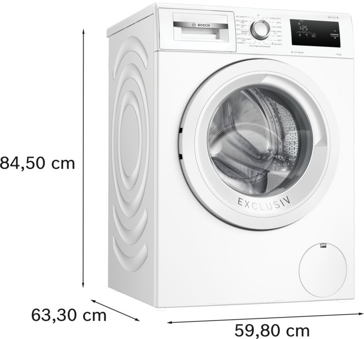 Serie 4 Wasmachine, voorlader 8 kg 1400 rpm WAN28097NL WAN28097NL-5