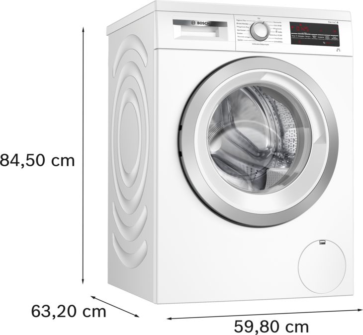 Serie 6 Waschmaschine, unterbaufähig - Frontlader 9 kg 1400 U/min. WUU28T49 WUU28T49-4