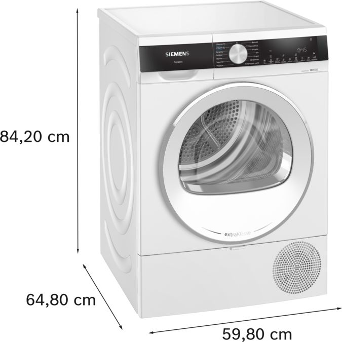 iQ500 Värmepumpstumlare 8 kg WQ33G2CCDN WQ33G2CCDN-5