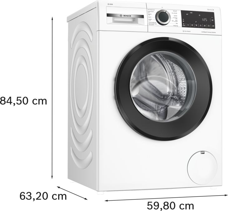 B-vara -Serie 6 Tvättmaskin, frontmatad 9 kg max. 1400 varv/min WGG244FESNB WGG244FESNB-8