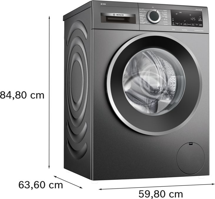 Serie 6 Wasmachine, voorlader 9 kg 1400 rpm WGG244AINL WGG244AINL-5