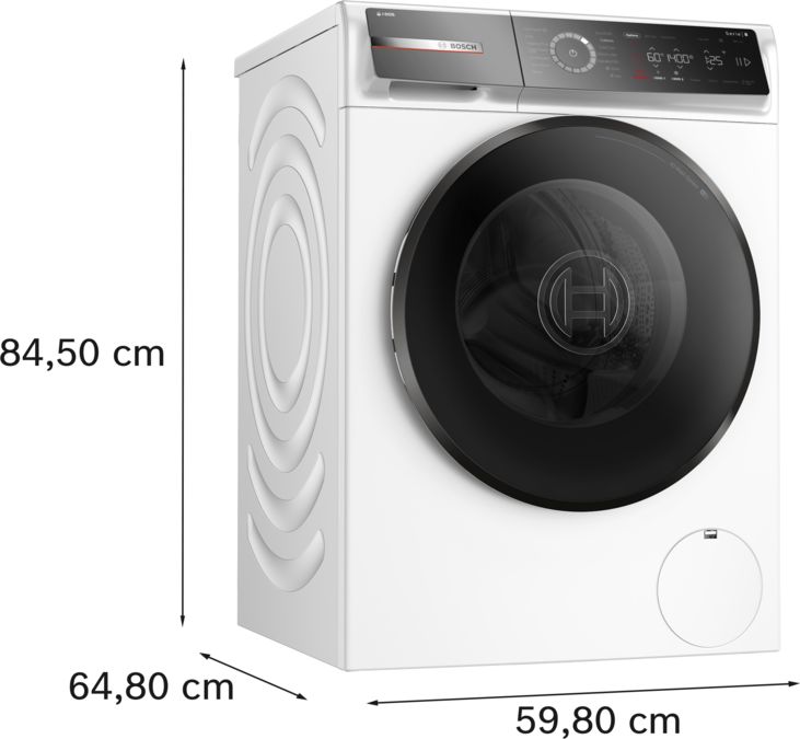 Series 8 Washing machine, front loader 10 kg 1400 rpm WGB256A1GB WGB256A1GB-5