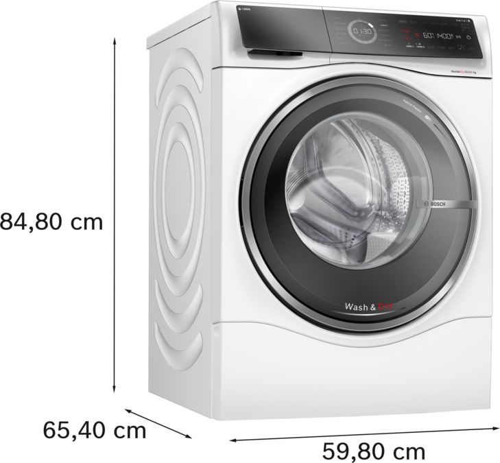 Series 8 Washer dryer 10.5/6 kg 1400 rpm WNC25410GB WNC25410GB-5