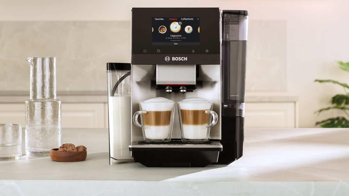 800 Series Fully Automatic Coffee Machine 800 Series VeroCafe Stainless Steel TQU60703 TQU60703-5