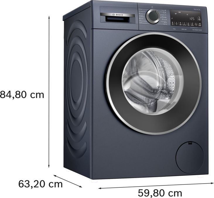 Series 6 washing machine, front loader 9 kg 1400 rpm WGA244ZPIN WGA244ZPIN-6