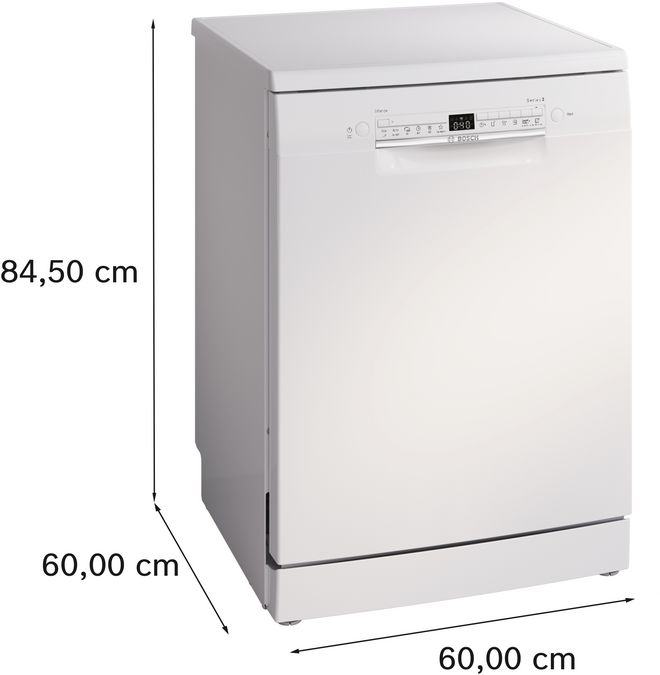 Serie 2 Szabadonálló mosogatógép 60 cm Fehér SMS2HTW72E SMS2HTW72E-5