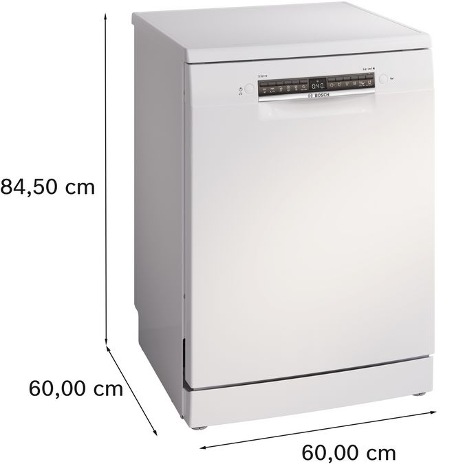 Serie 4 Szabadonálló mosogatógép 60 cm Fehér SMS4HVW00E SMS4HVW00E-4