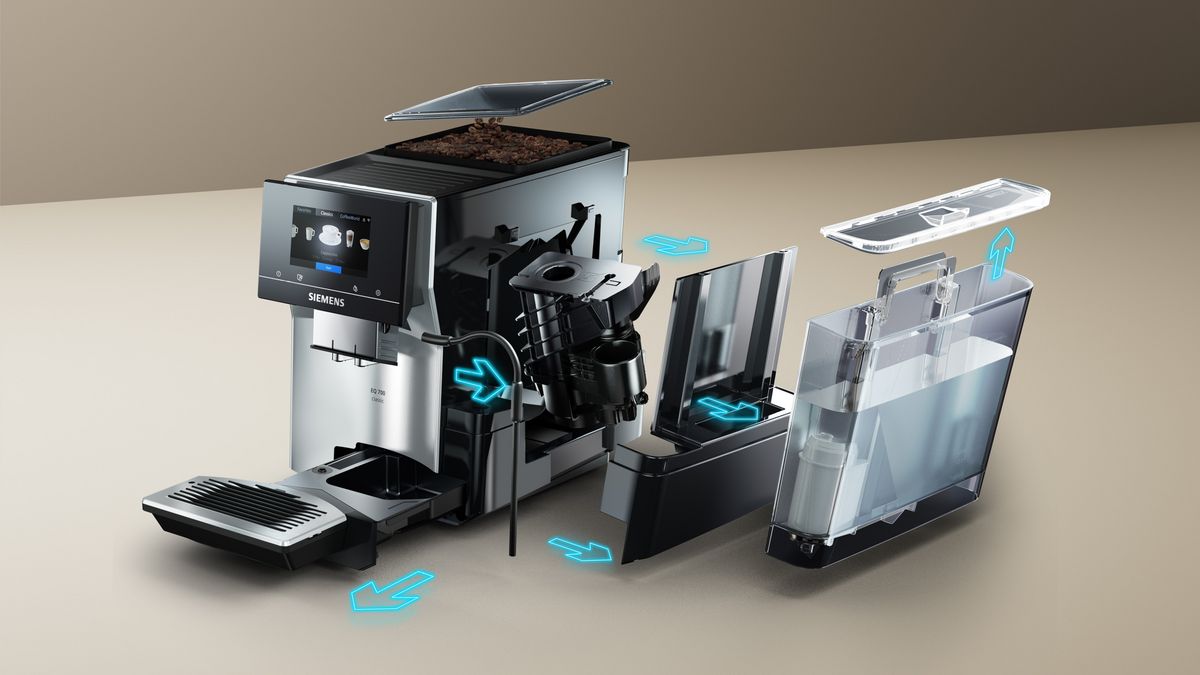 Helautomatisk kaffemaskin EQ700 classic Morgondis, Vattentank TP715R01 TP715R01-14