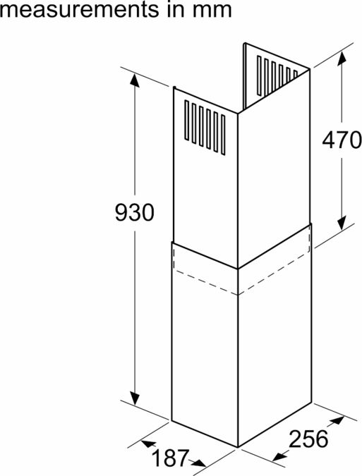 Skorstensförlängning 17004300 17004300-2