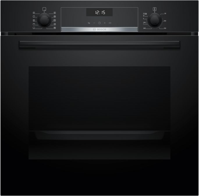 Serie 6 Einbau-Backofen 60 x 60 cm Schwarz HBG537BB3 HBG537BB3-1