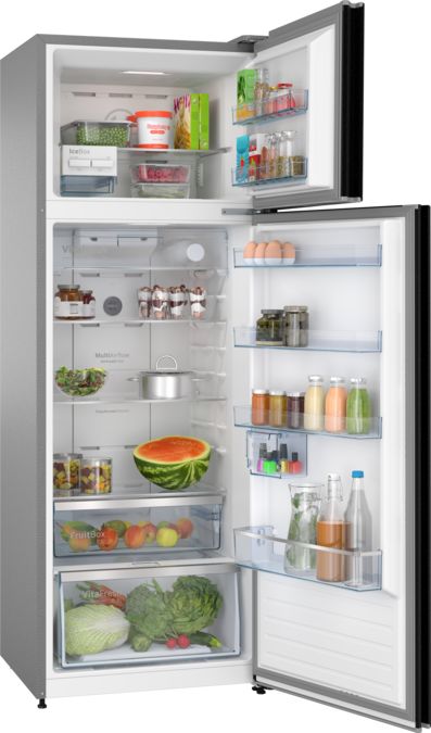 Series 4 free-standing fridge-freezer with freezer at top 187 x 67 cm Black CTC39K22NI CTC39K22NI-2