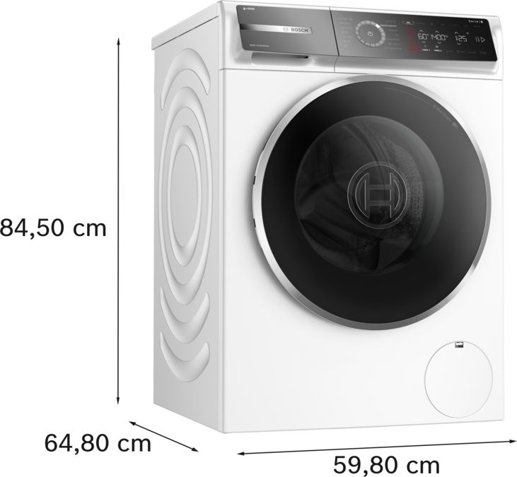 Serie 8 Lavadora de carga frontal 9 kg 1400 r.p.m. WGB244A0ES WGB244A0ES-5