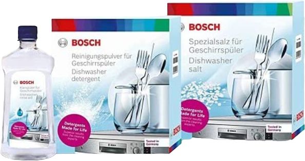 Bosch   Dishwasher Combo Pack – Dishwasher Detergent, Salt & Rinse Aid 17003714 17003714-1