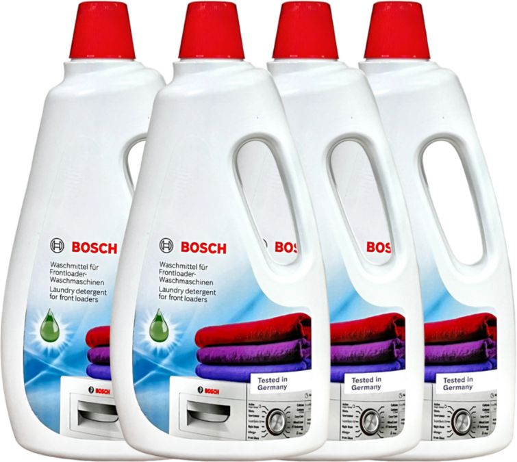 Bosch   Liquid Detergent for Front Load Washing Machine – 1L (Pack of 4) 17007632 17007632-1