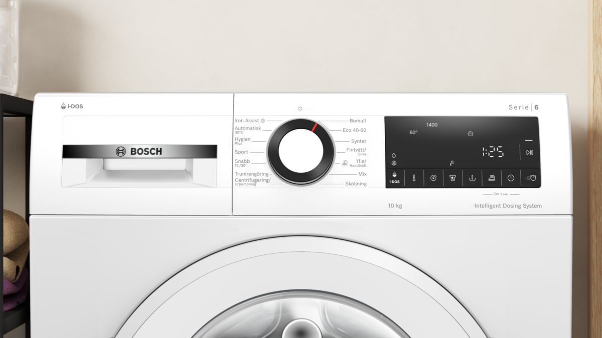Serie 6 Tvättmaskin, frontmatad 10 kg max. 1400 v/min WGG254FTSN WGG254FTSN-2