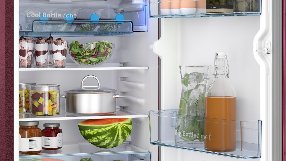 Series 4 free-standing fridge 114 x 53.8 cm Red CST18W33NI CST18W33NI-4