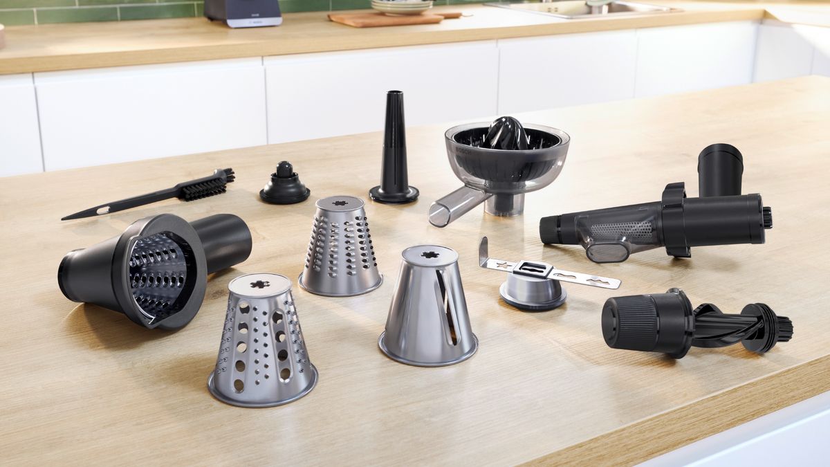 Serie 6 Köttkvarn MultiPower 2100 W Svart, silver metalic MFWS660B MFWS660B-16