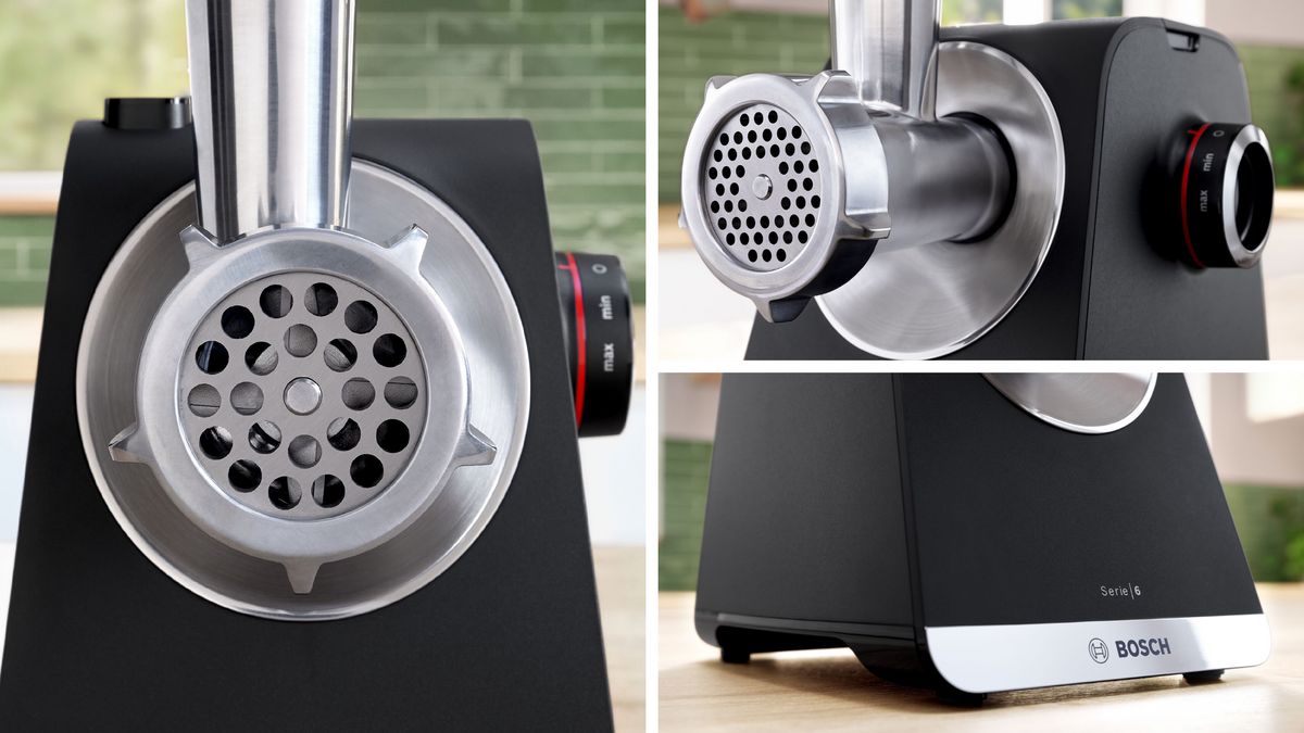 Serie 6 Köttkvarn MultiPower 2100 W Svart, silver metalic MFWS660B MFWS660B-18