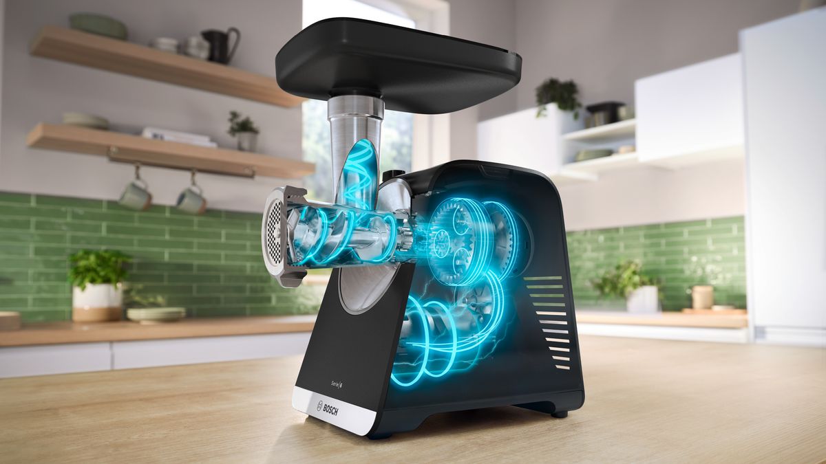 Serie 6 Köttkvarn MultiPower 2100 W Svart, silver metalic MFWS660B MFWS660B-20