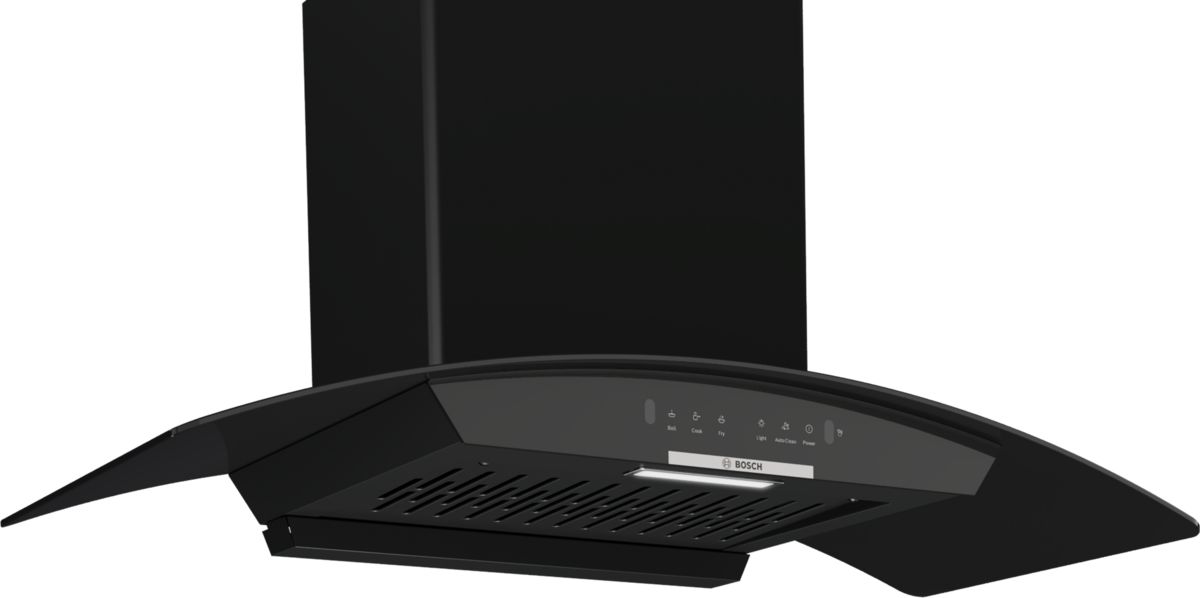 Series 4 wall-mounted cooker hood 60 cm Black DWA98IJ60I DWA98IJ60I-1