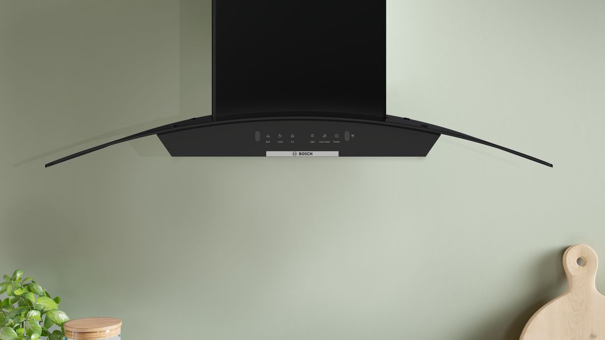 Series 4 wall-mounted cooker hood 60 cm Black DWA98IJ60I DWA98IJ60I-5