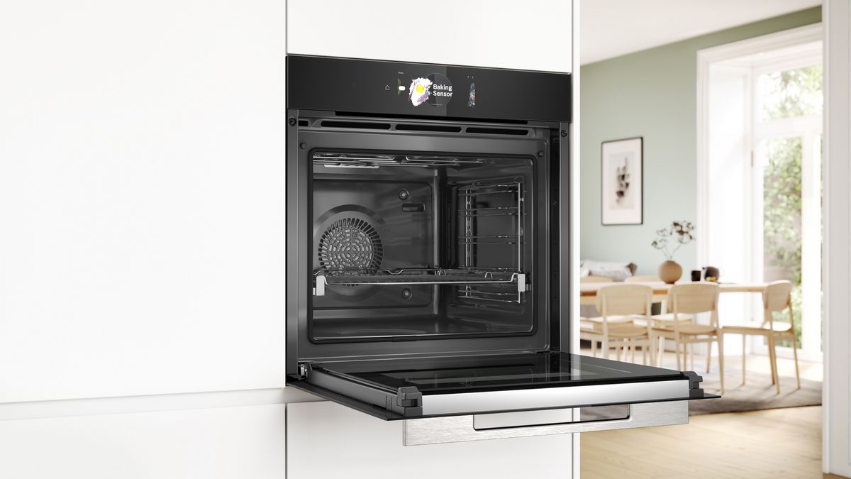 Serie 8 Einbau-Backofen 60 x 60 cm Schwarz HBG778NB1 HBG778NB1-4