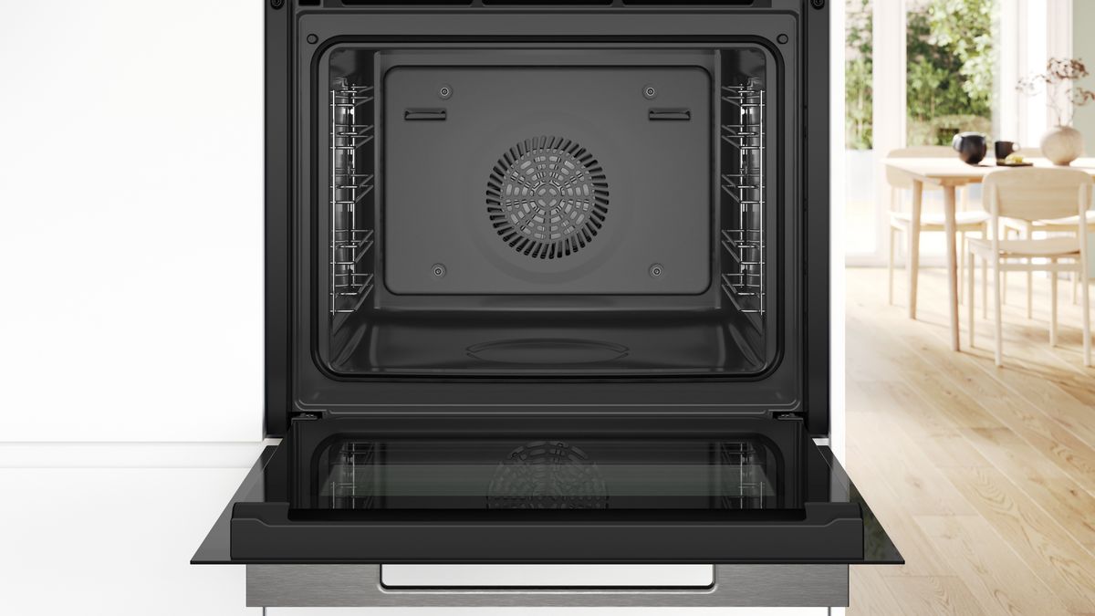 Serie 8 Horno vapor 60 x 60 cm Negro HSG7361B1 HSG7361B1-3