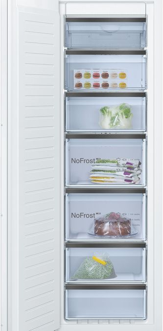 Series 8 built-in freezer 177.2 x 55.8 cm soft close flat hinge GIN81HD31I GIN81HD31I-5