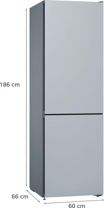 Serie 4 Frigorifico No Frost VarioStyle sin puertas de colores 186 x 60 cm KGN36IJ3CK KGN36IJ3CK-7