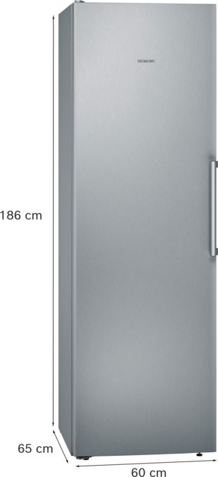 B-vara -iQ300 Kylskåp 186 x 60 cm Rostfritt stål KS36VFIEV-B KS36VFIEV-B-7