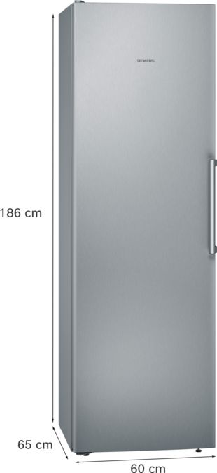 iQ300 Køleskab 186 x 60 cm Rustfrit stål KS36VVIDP1 KS36VVIDP1-10
