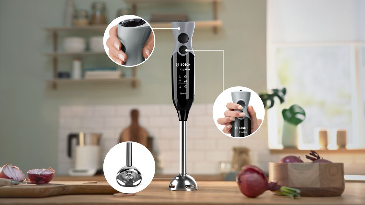 Batidora de mano ErgoMixx 750 W Negro,  MSM67170 MSM67170-2