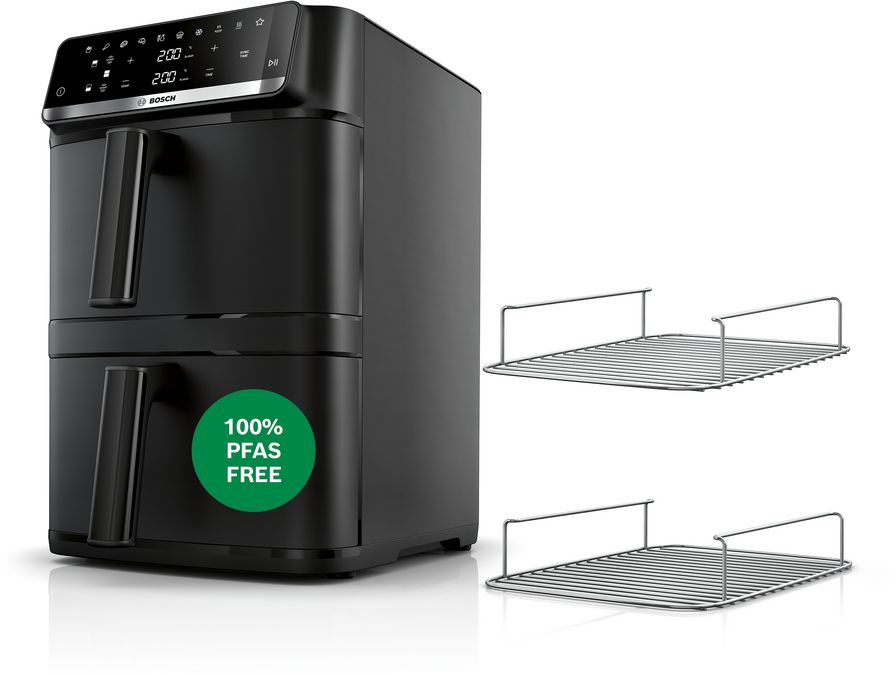 Serie 6 Freidora de Aire doble vertical Negro MAFD661B4 MAFD661B4-1