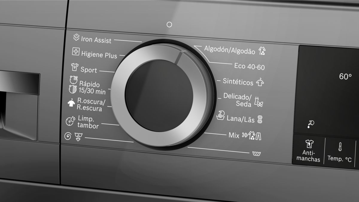 Serie 6 Lavadora de carga frontal 9 kg 1400 r.p.m., Gris-hierro fundido WGG244ZRES WGG244ZRES-4