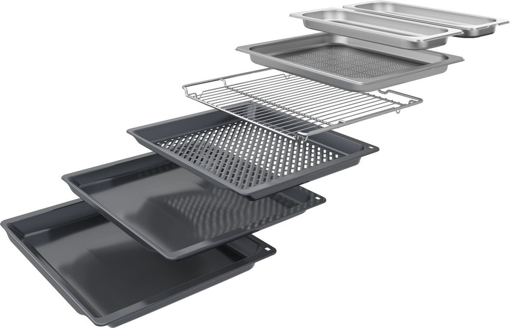 iQ700 Inbyggnadsugn med fullSteam 60 x 60 cm Svart HS736G3B1 HS736G3B1-7