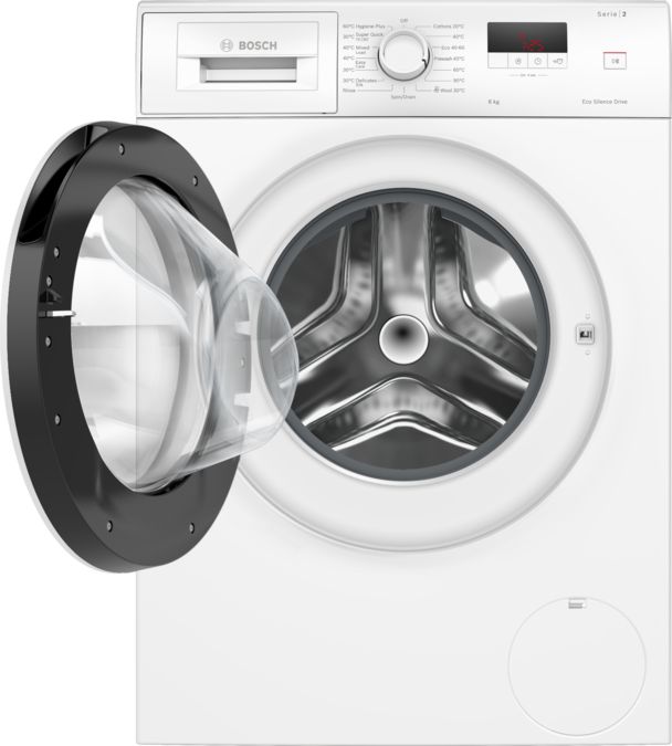 Serie 2 Tvättmaskin, frontmatad 8 kg max. 1400 varv/min WGE03400SN WGE03400SN-7