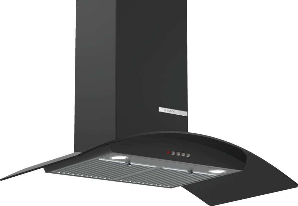 Series 2 wall-mounted cooker hood 90 cm Flat black DWH098D60I DWH098D60I-1