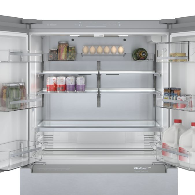 800 Series French Door Bottom Mount Refrigerator 36'' Easy clean stainless steel B36CL80ENS B36CL80ENS-15