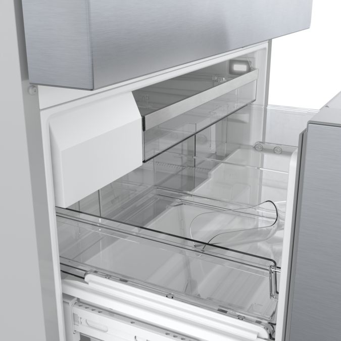 800 Series French Door Bottom Mount Refrigerator 36'' Brushed steel anti-fingerprint B36CL80ENS B36CL80ENS-14