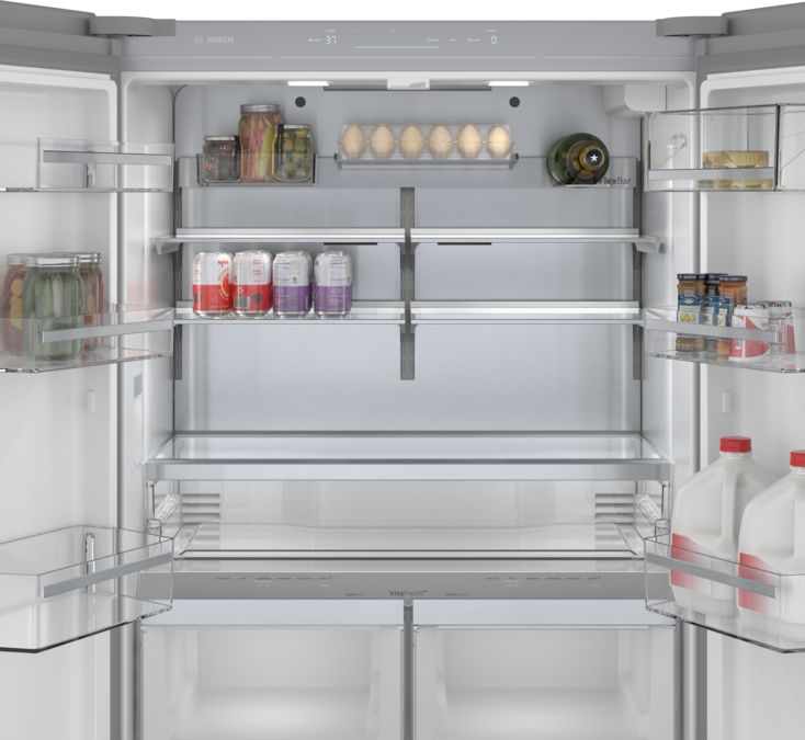 800 Series French Door Bottom Mount Refrigerator 36'' Easy clean stainless steel B36CT80SNS B36CT80SNS-7