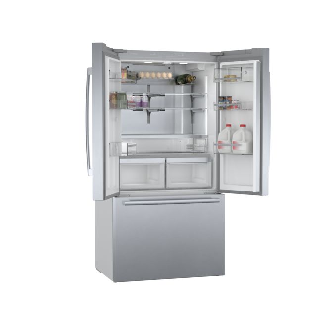 800 Series French Door Bottom Mount Refrigerator 36'' Easy clean stainless steel B36CT80SNS B36CT80SNS-8